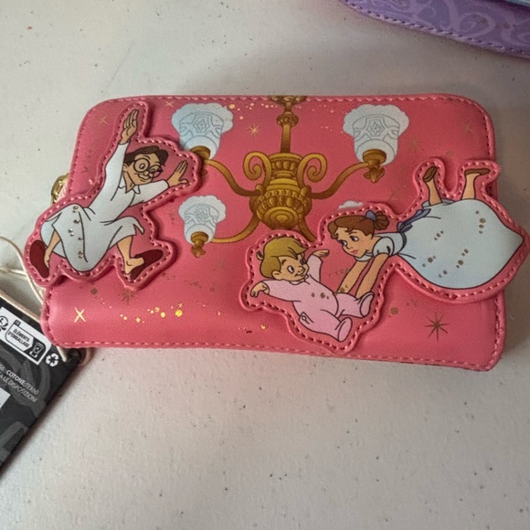 Loungefly Peter Pan 70th Anniversary Crossbody & Wallet - Picture 9 of 12